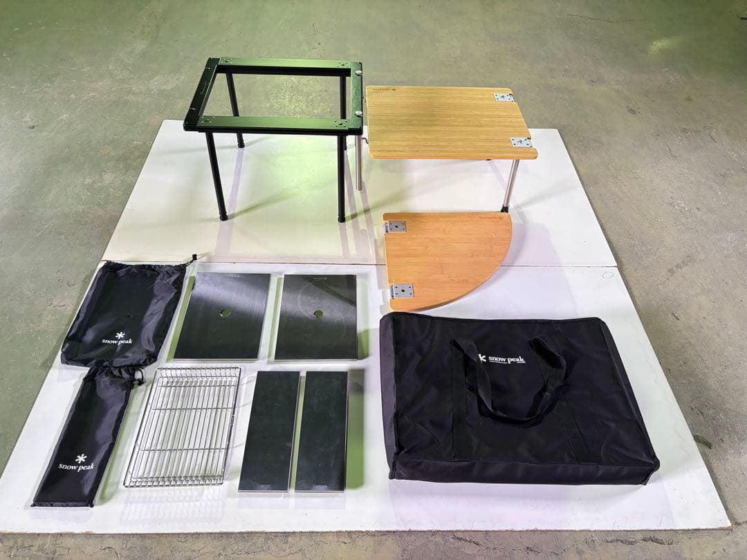 スノーピーク　IGTショートブラック　マルチファンクションテーブル他多数セット