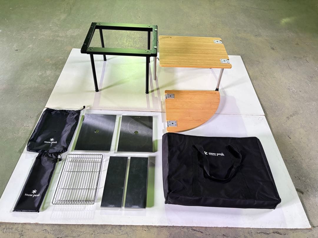スノーピーク　IGTショートブラック　マルチファンクションテーブル他多数セット