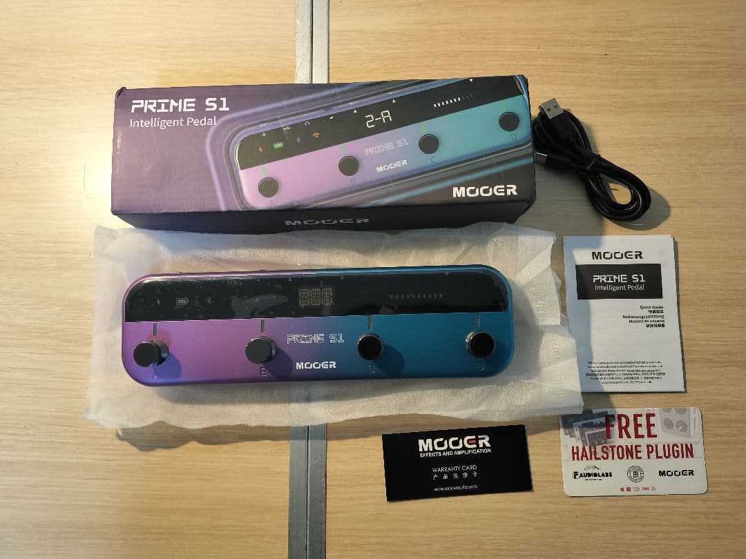 Mooer prime s1 マルチエフェクター　新品