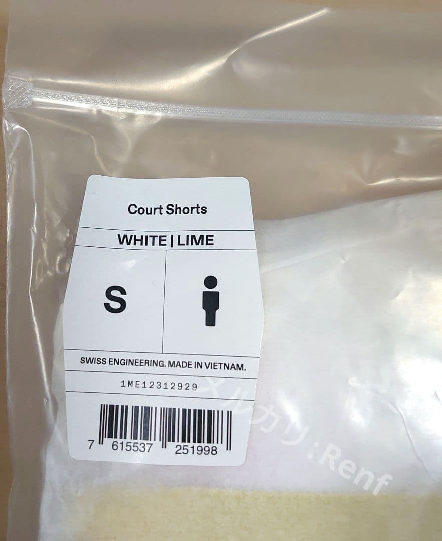 On Court Shorts Men’s S 全豪ver. (新品/未開封)