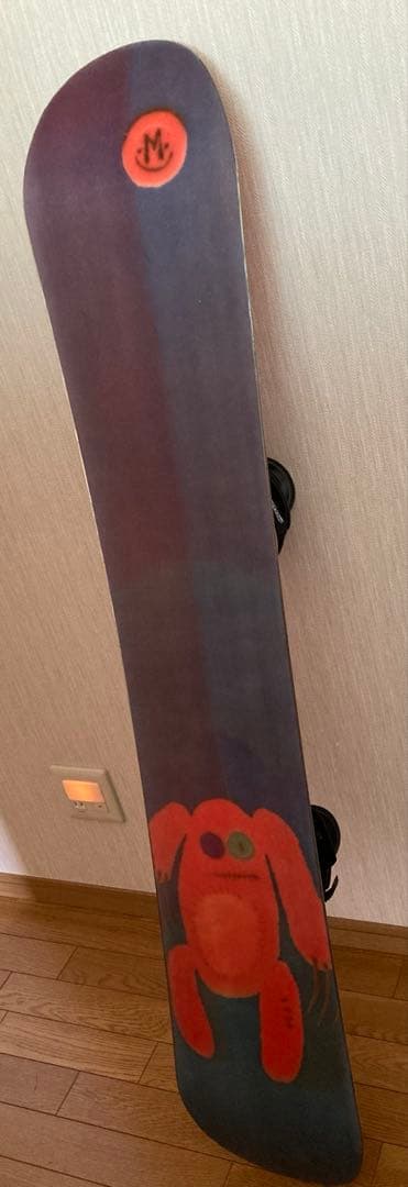 Mollow スノーボード144simsビンディング付き