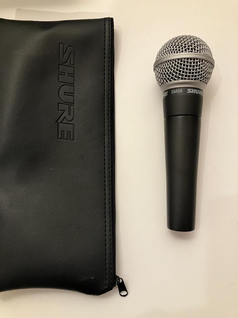 SHURE SM58 ダイナミックマイク 動作品 / 中古