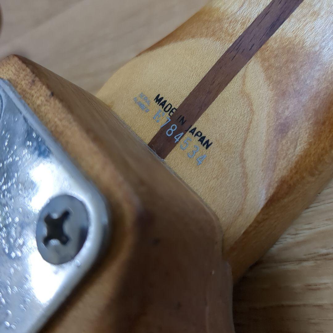 スキャロップ加工P90FenderネックEシリアルコンポーネント