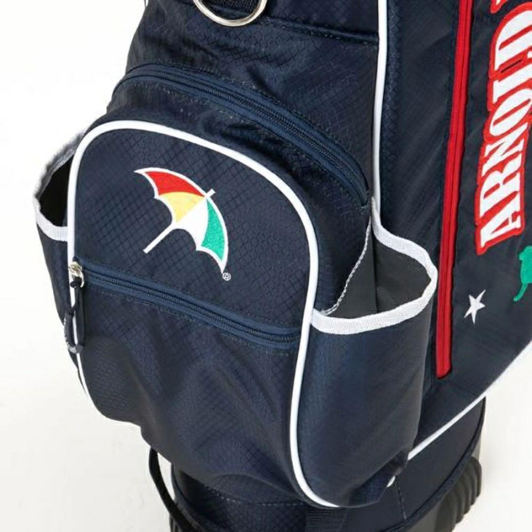 【新品】アーノルドパーマー APCB-27S キャディバッグ 9.0型 ブルー