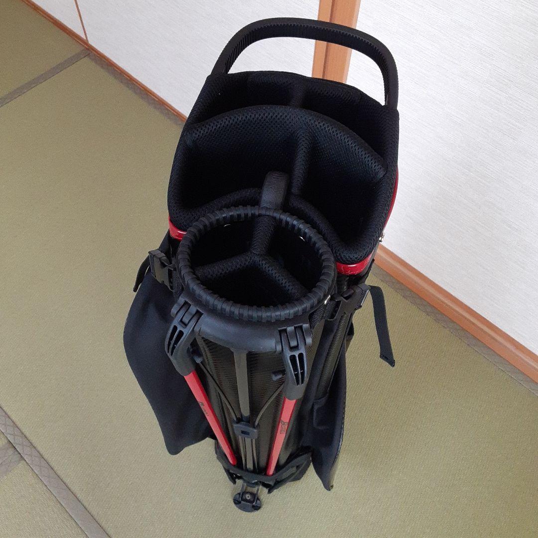 ブリヂストン TOUR B キャディバッグ 黒/赤