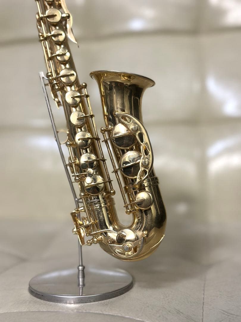 サンライズサウンドハウス ミニチュア楽器 アルトサックス 1/4 ゴールド