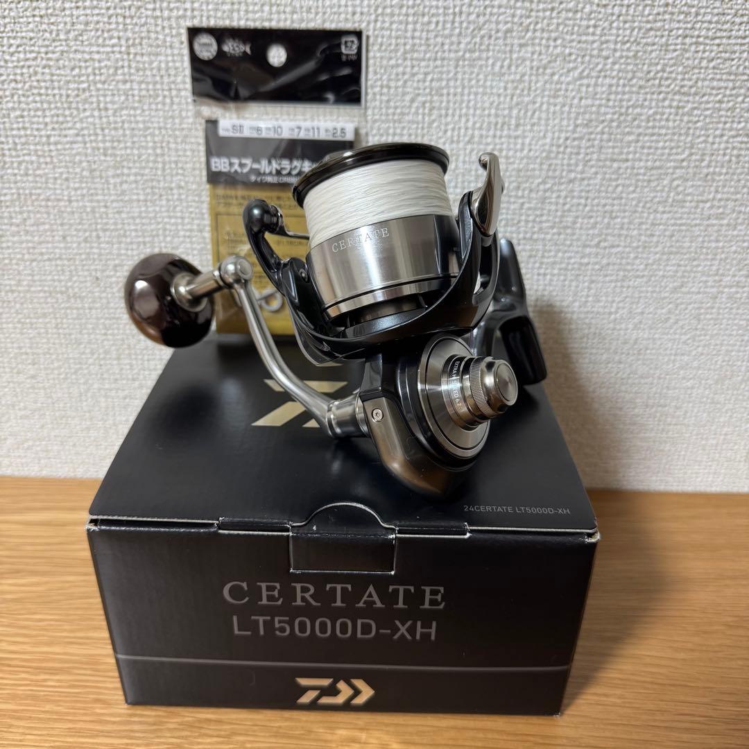 24 CERTATE LT5000D-XH フルベアリング　リブレハンドルノブ