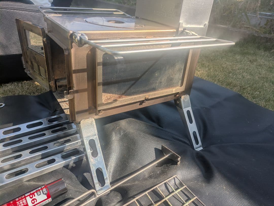 [オプション・箱付]ウィンナーウェル ノマドビュー Mサイズ　63mm薪ストーブ