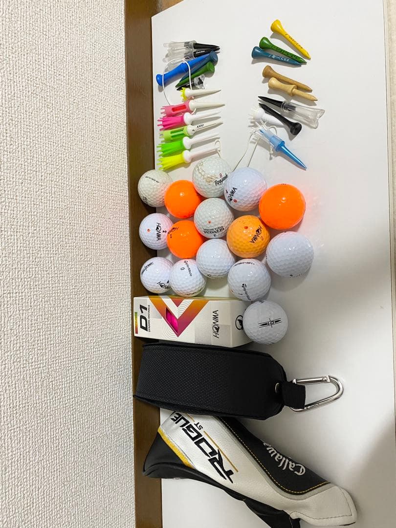 ゴルフバッグとゴルフクラブセット