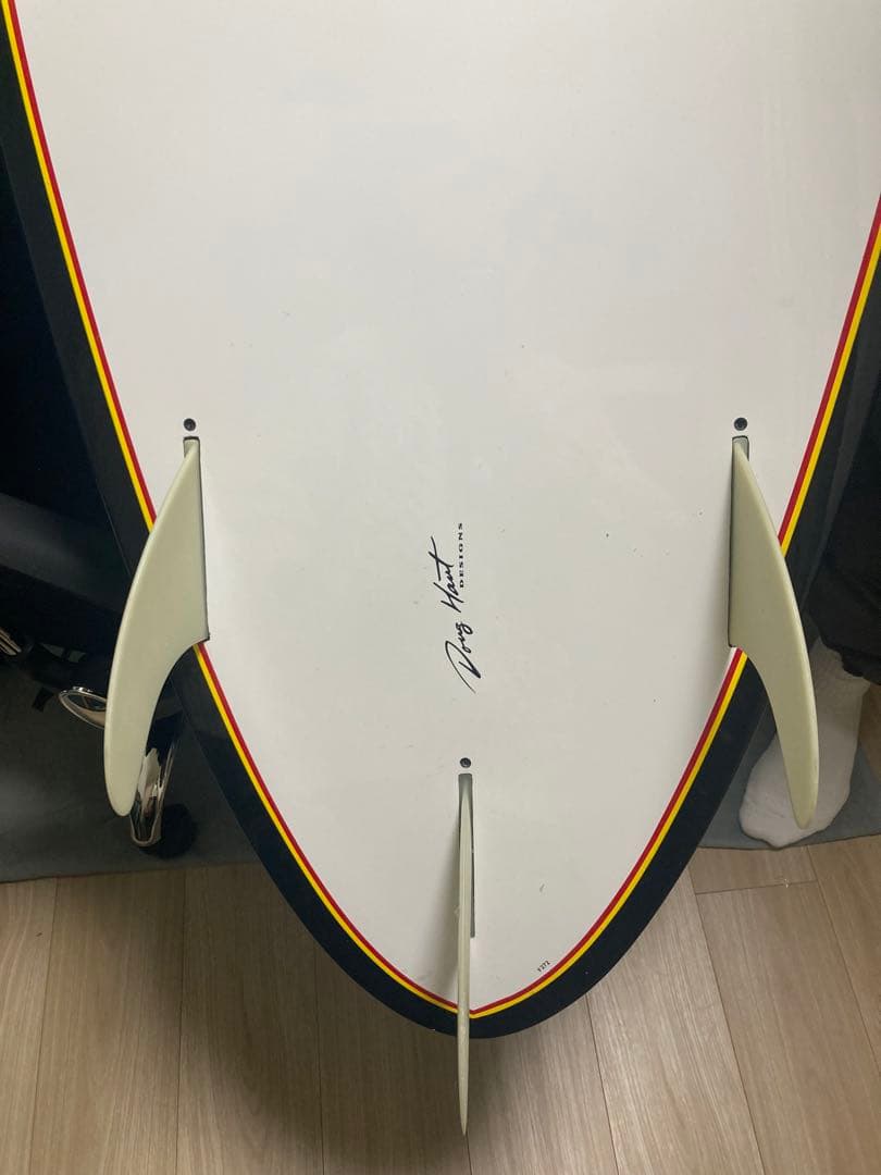 Santa Cruz pumpkin 6.4 フィン付き