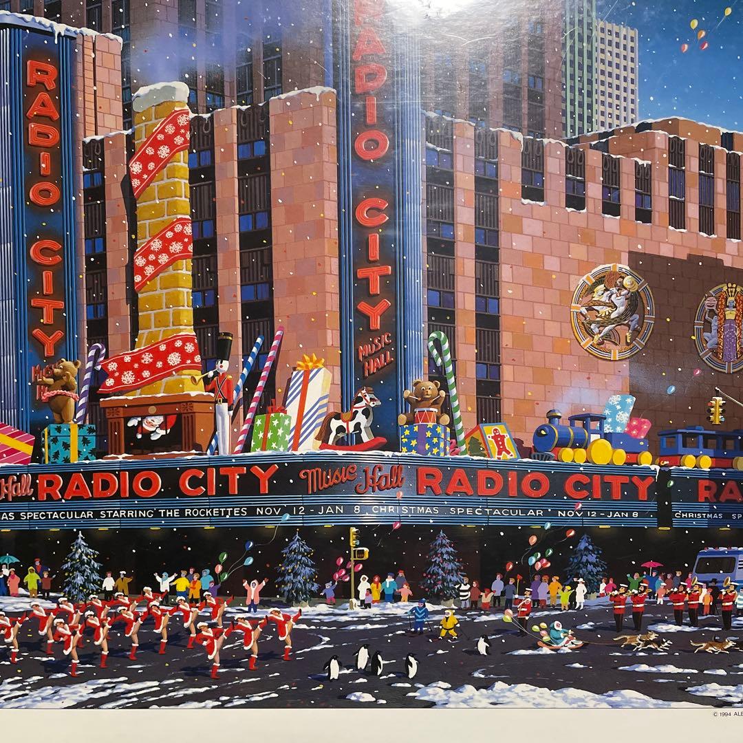 アポロ社　ジグソーパズル　アレクサンダー・チェン　ラジオシティ　1000P