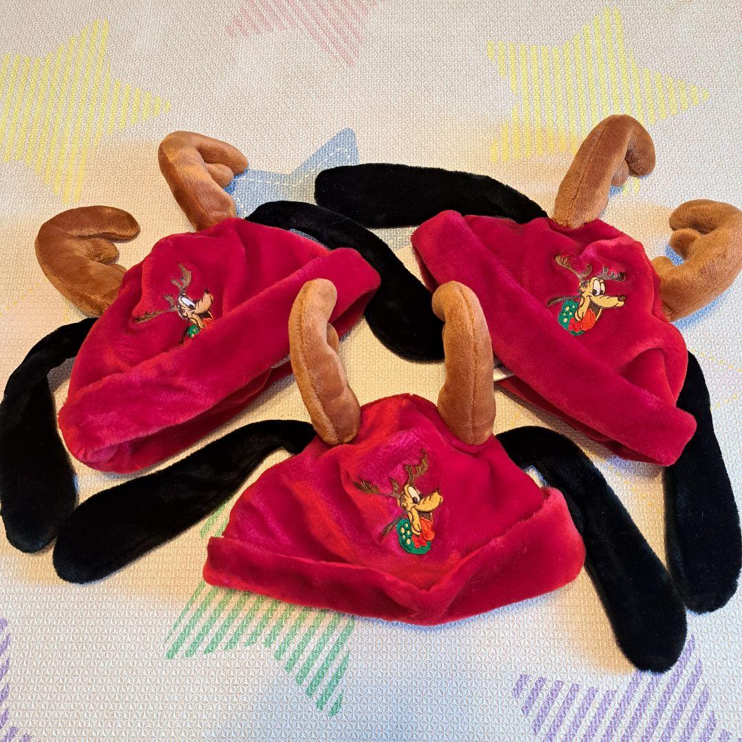 プルート　ファンキャップ　帽子　東京ディズニーリゾート　クリスマス風