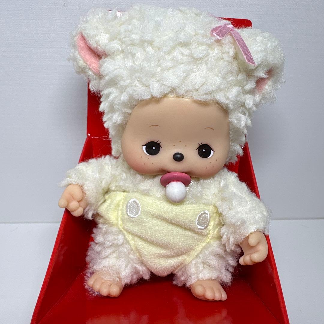 新品 ベビチッチ お友達 ヒツジ モンチッチ monchhichi 02372