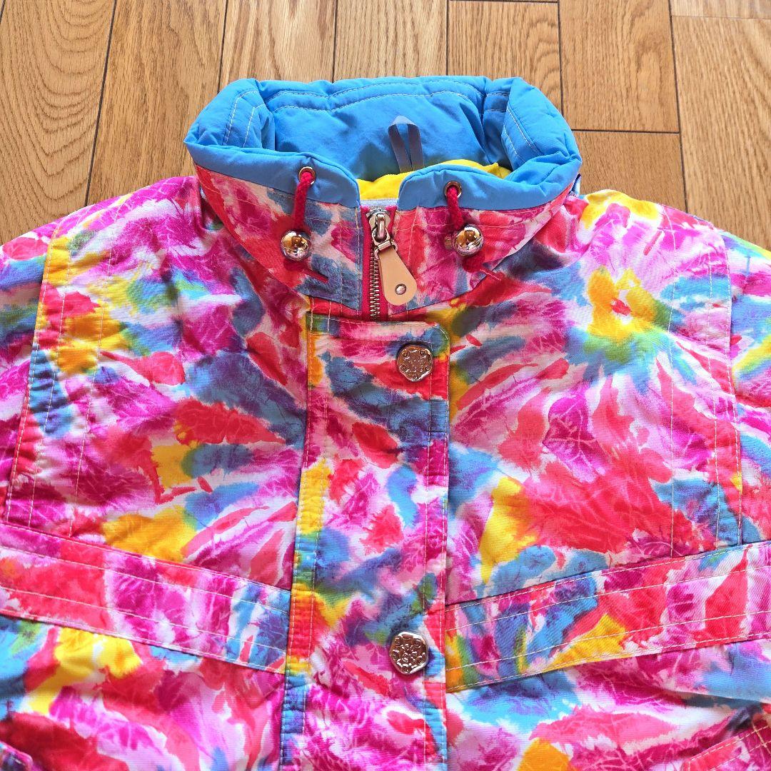 未使用✨定価6.8万円 スキーウェア上下セット スノーボード 可愛い ピンク L