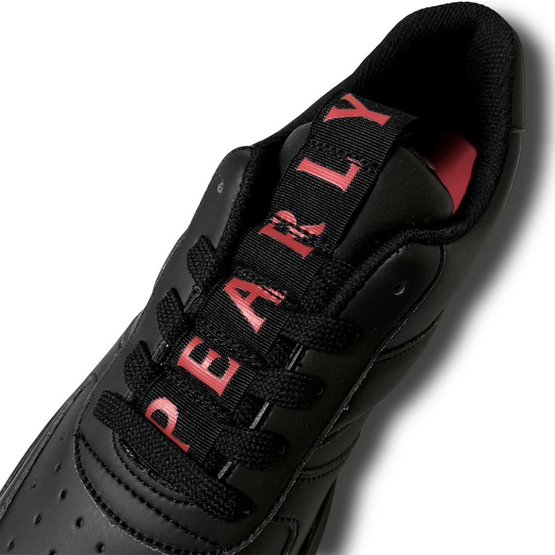 定35,200円 25cm パーリーゲイツ メゾンロゴ スパイク ゴルフシューズ