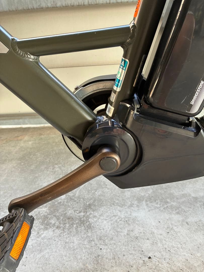 ステップクルーズ 電動アシスト自転車 マットカーキ　手渡し限定