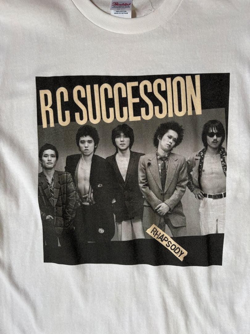 Yo99様　RCサクセション 「ラプソディー」Tシャツ（2018年ver.）