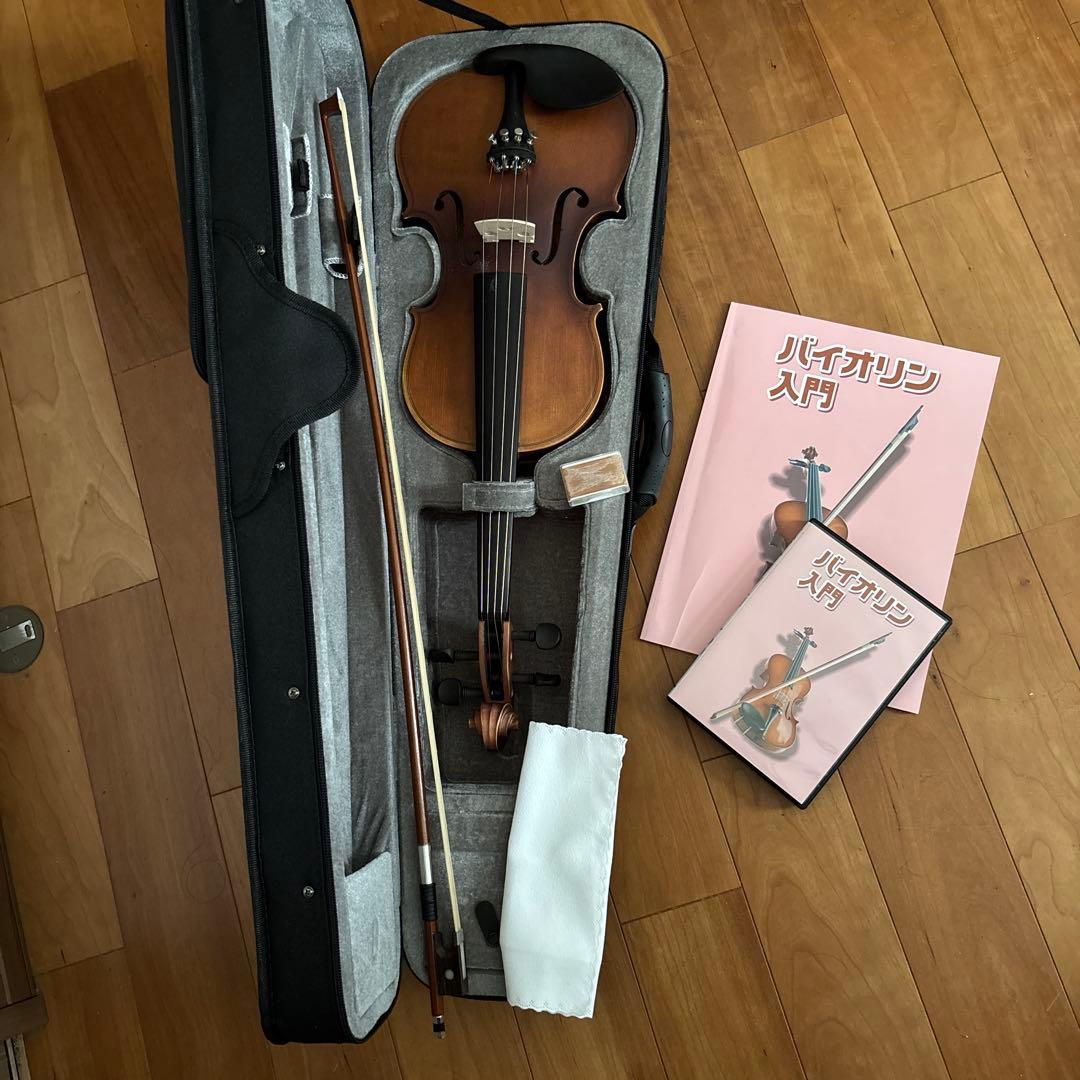 お値下げ中★新品　バイオリンセット　本体 ケース付き