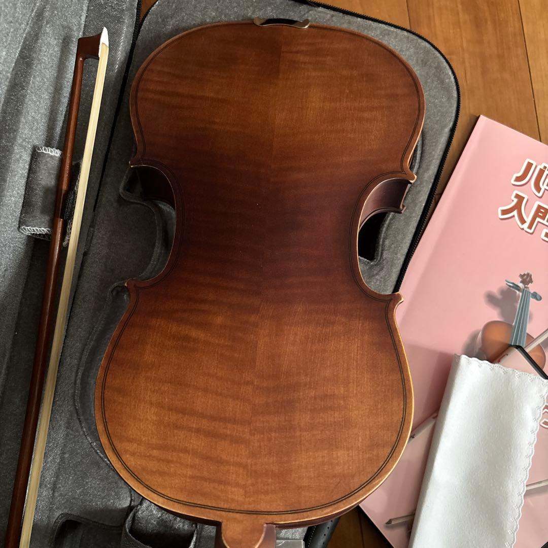 お値下げ中★新品　バイオリンセット　本体 ケース付き