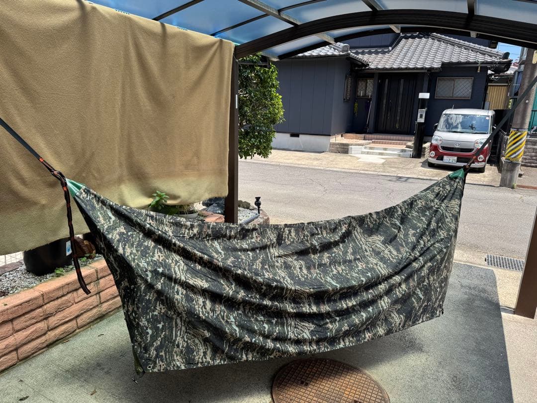 ヘブンテント　Ｌサイズ　カモ柄