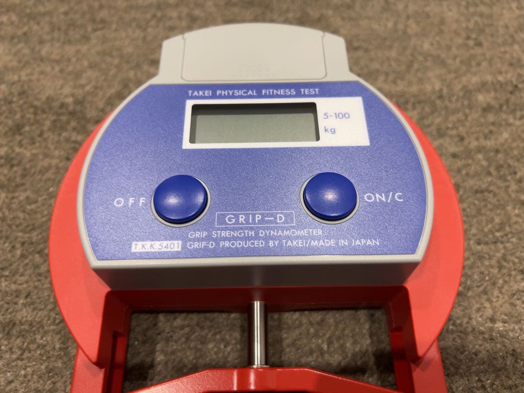 【新品未使用】竹井機器工業 デジタル握力計 GRIP-D TKK5401