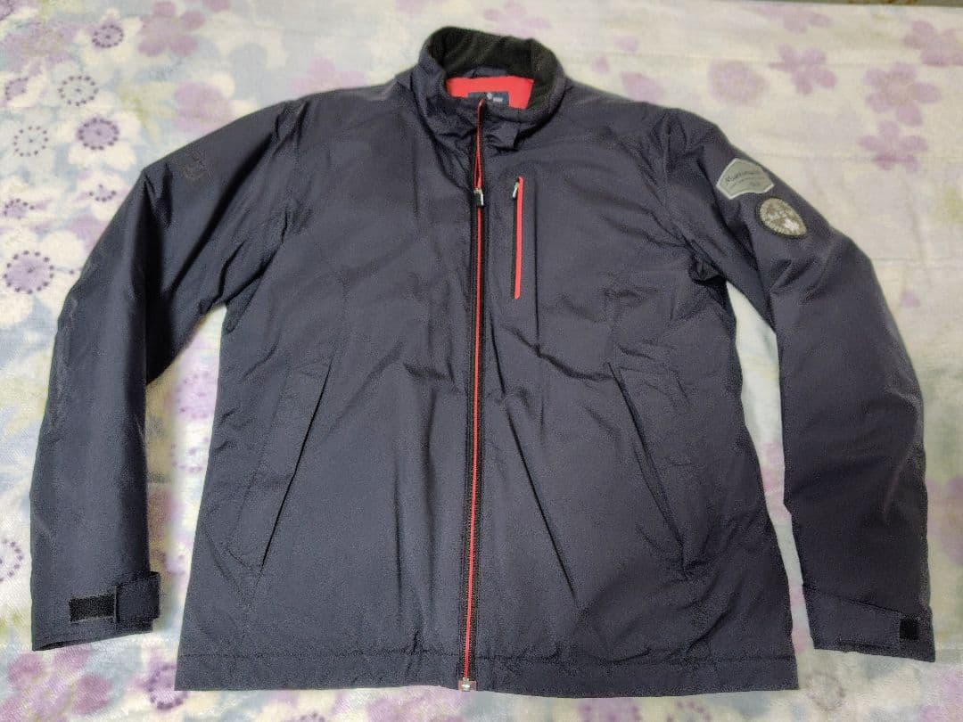 マンシングウェアダウンジャケットネイビーLサイズ