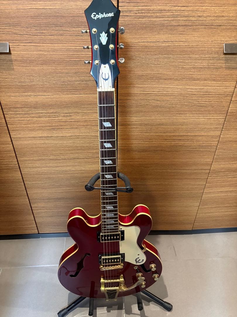 エピフォン YEC Riviera ビグスビー付 Gibson P-94×2機