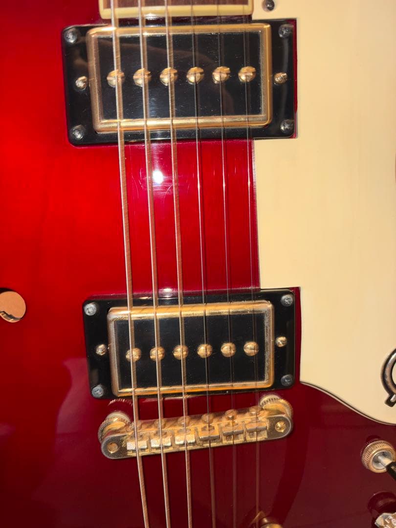 エピフォン YEC Riviera ビグスビー付 Gibson P-94×2機