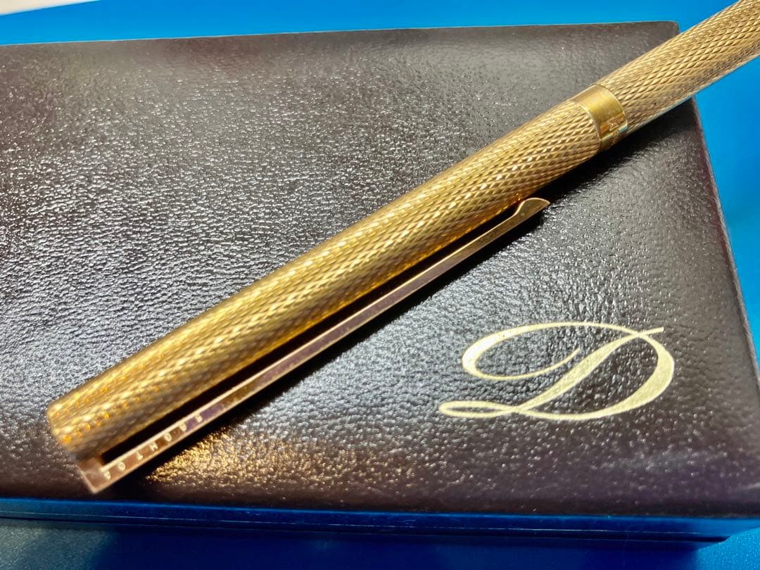 フランス　Paris Dupont デユポン社製総ゴールドボールペン