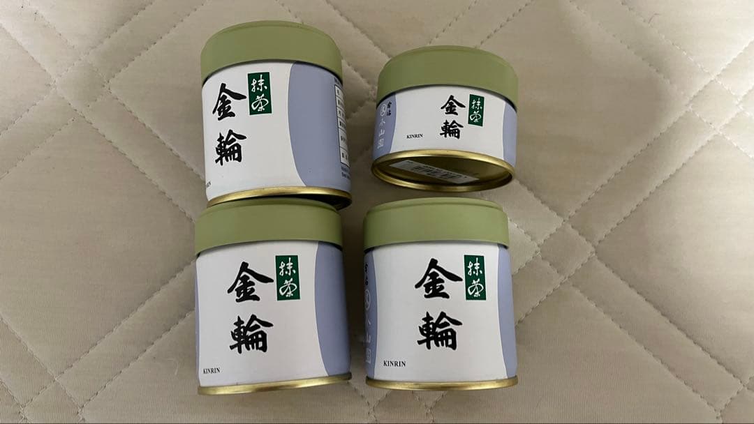 丸久小山園 金輪 抹茶 40g缶3個20g缶1個