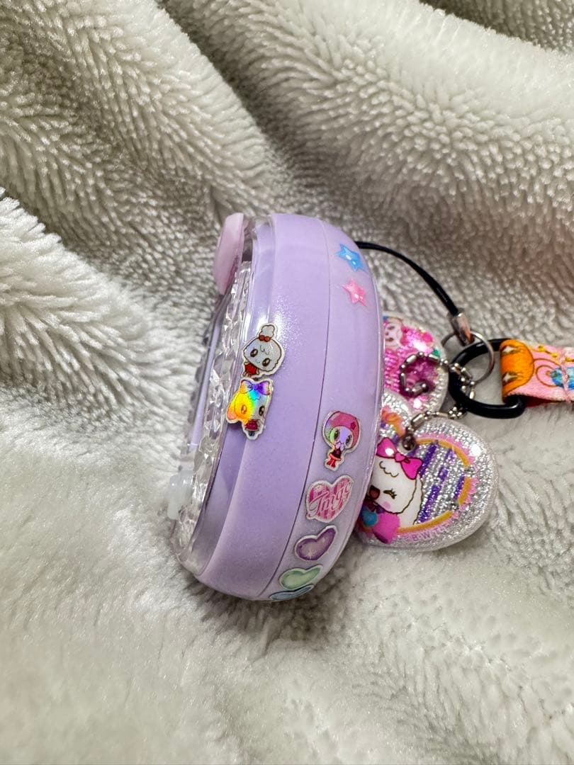 たまごっちピース　Tamagotchi P's パープル ストラップ付き