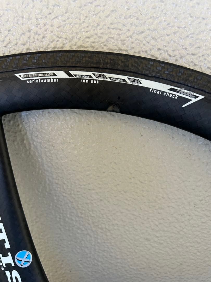 Xentis MARK1 カーボンホイール　フロント　バトンホイール