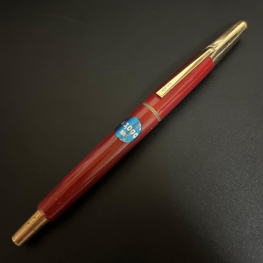 パイロット キャップレス レッド ボルドー 廃盤 廃番 旧型 万年筆