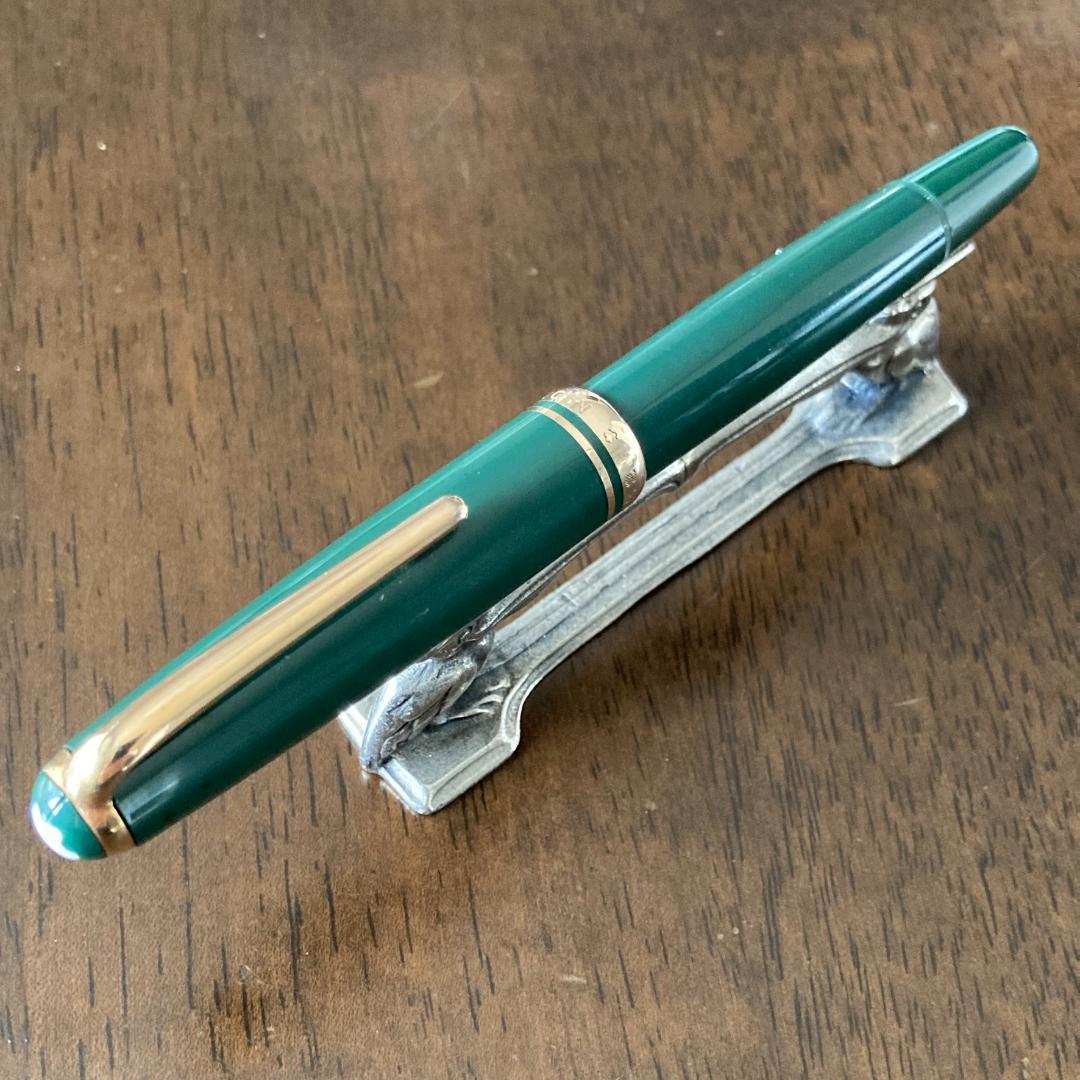 【希少】1950年代 モンブラン 252 クーゲルニブ 14C　グリーン軸