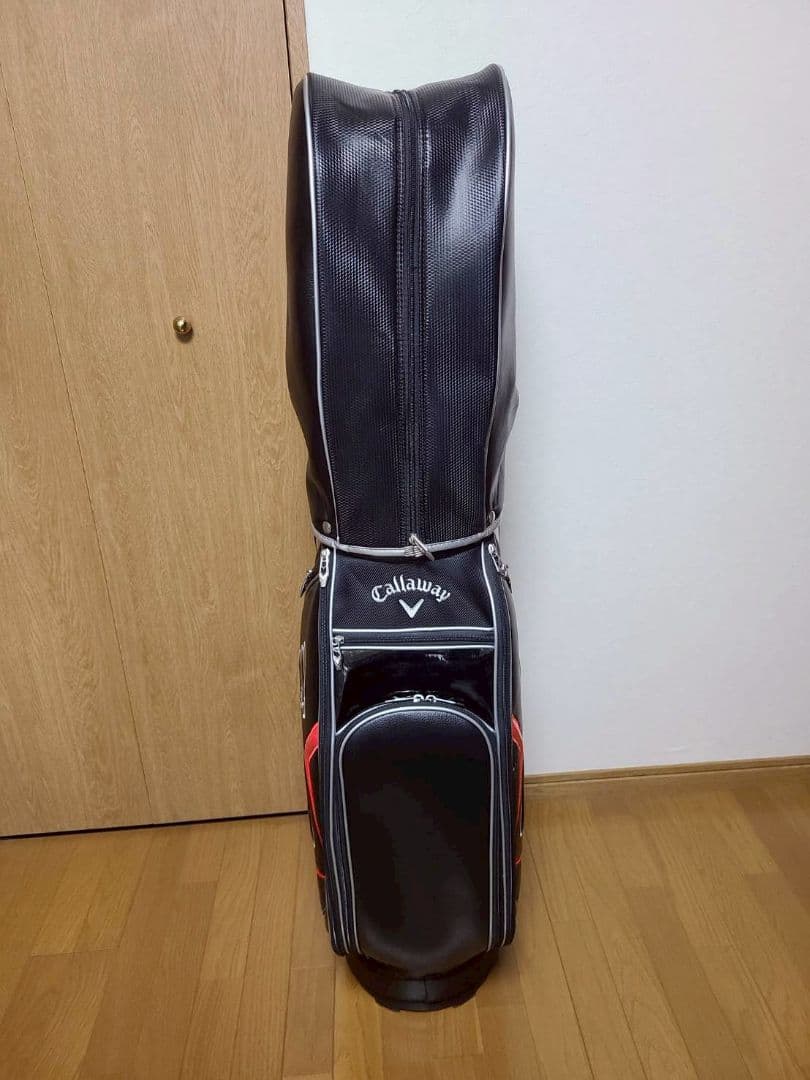Callaway XHOT キャディバッグ 9型 黒/赤