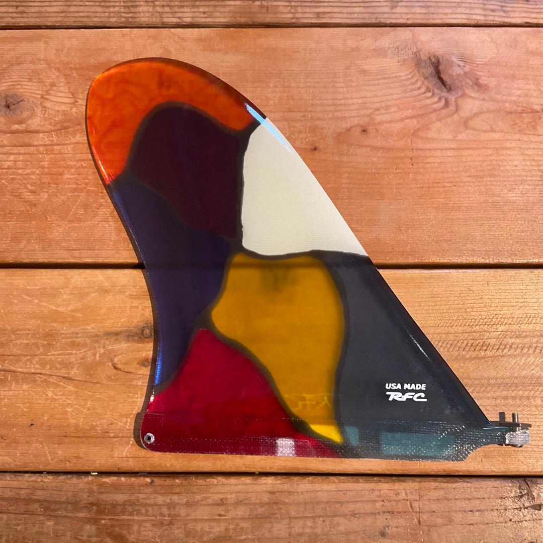 レインボーフィン Quintal 10 ロングボード　ステンドグラスフィン