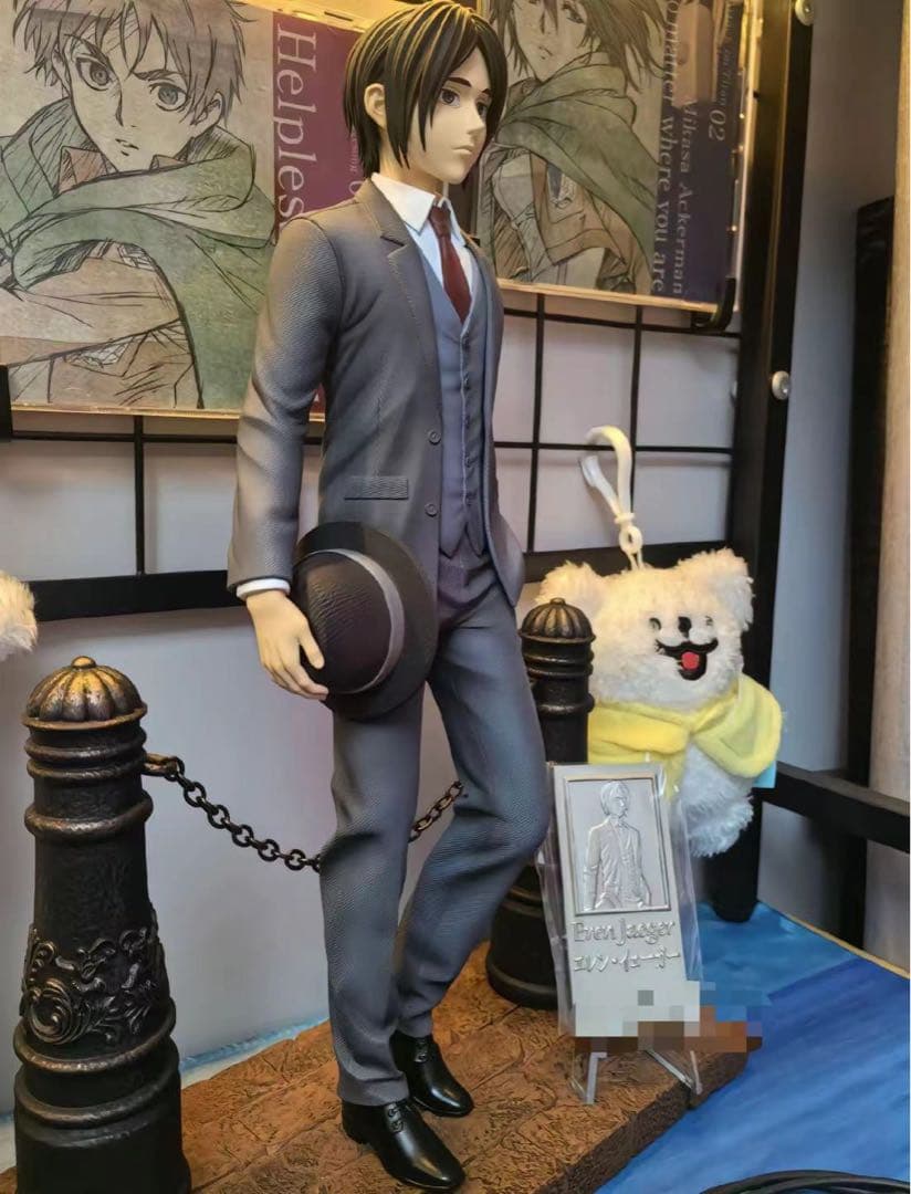 進撃の巨人 エレン・イェーガー ガレージキット ガレキ スタチュー⑨