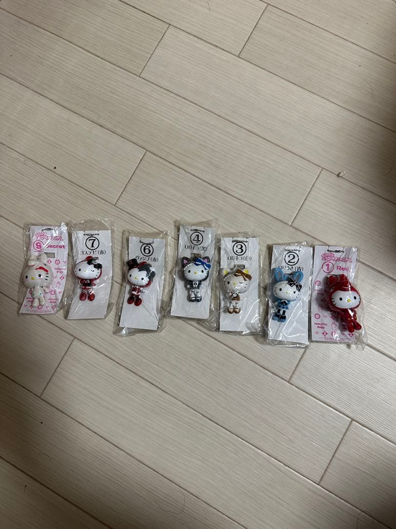 ハローキティ フィギュア 7体セット