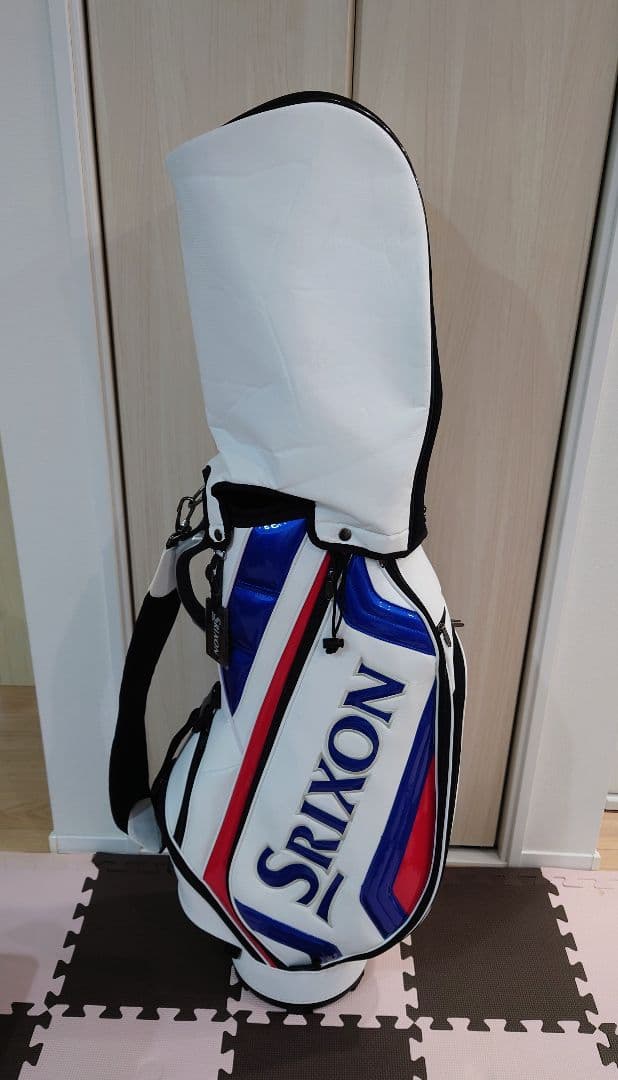 モモちゃん専用　ダンロップ スリクソン キャディ バッグ 白/赤/青