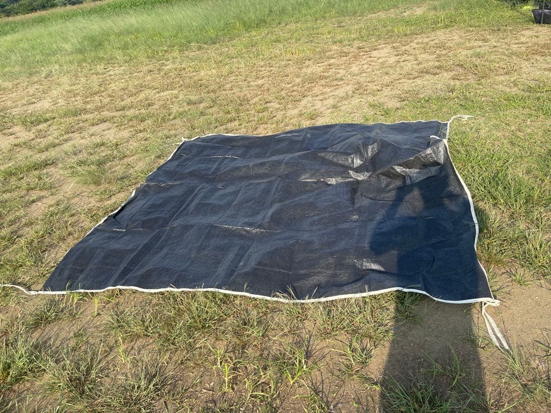  peak キャンプテント 赤/黄