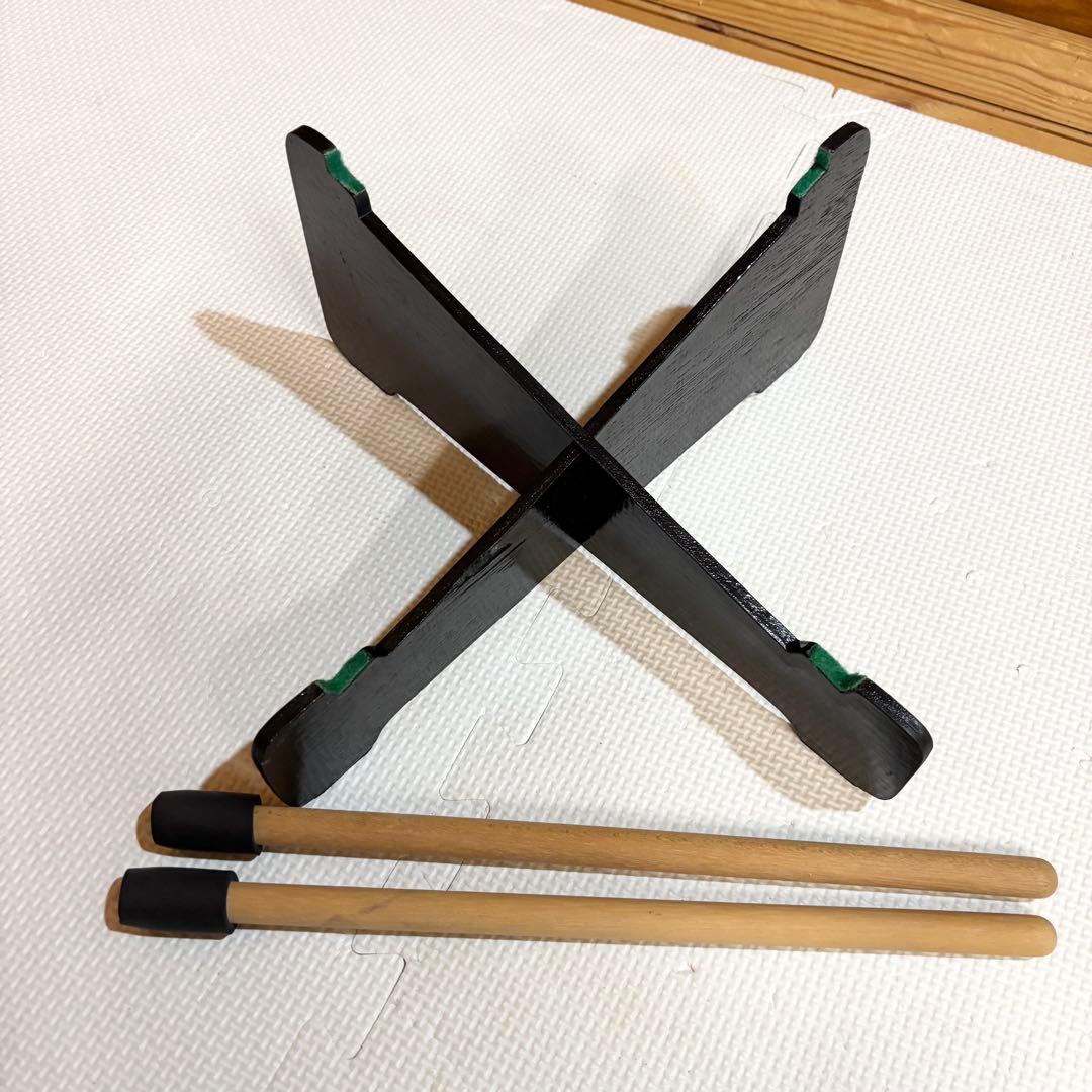 平太鼓 和楽器 スタンド付き 消音マット付き 和太鼓