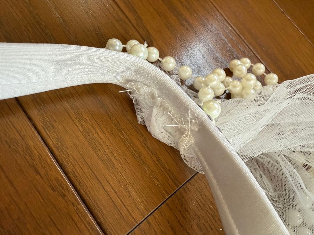 ホワイト ベリーダンス セットアップ　衣装