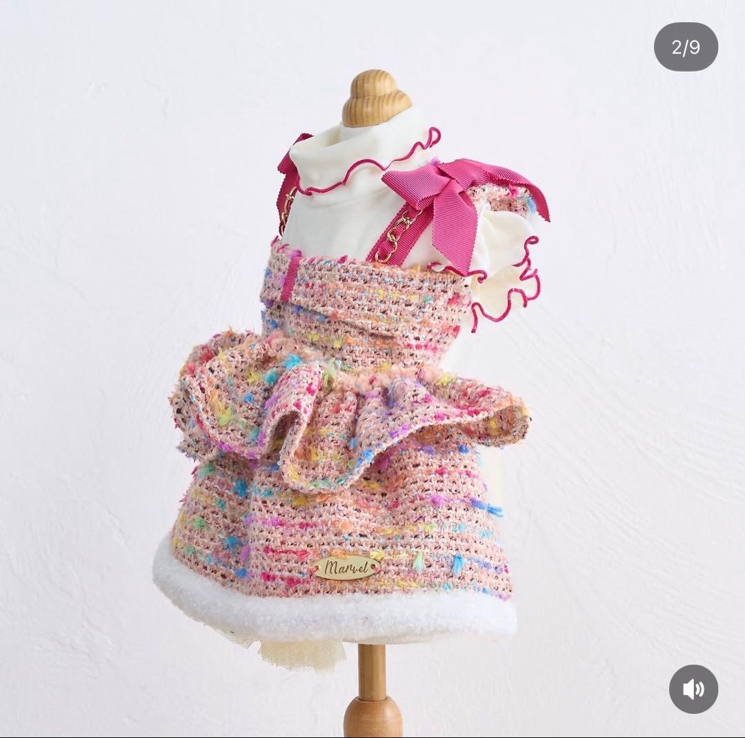 マルベル 新品タグなし Couleur Tweed Onepiece サイズM