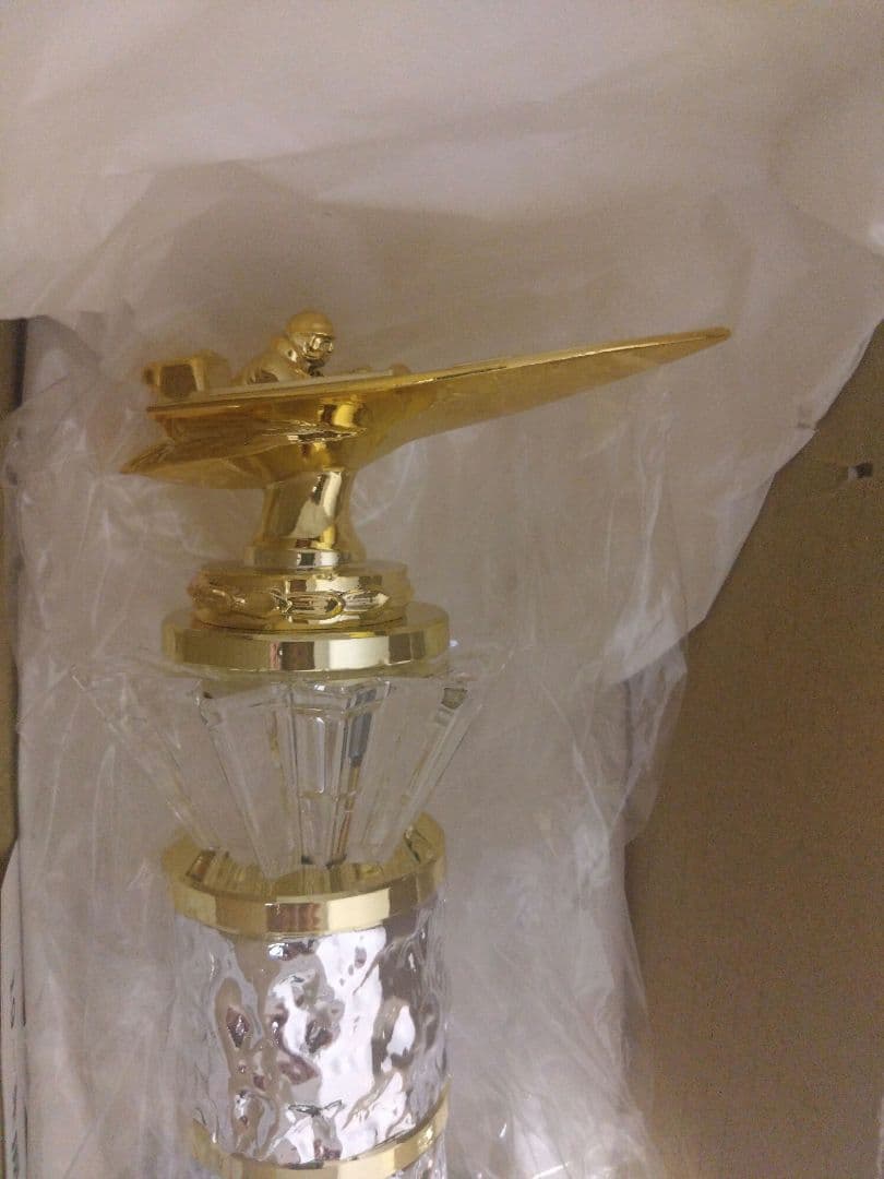 G*O様 茅原悠紀選手　トロフィー　サイン入り　ボートレース