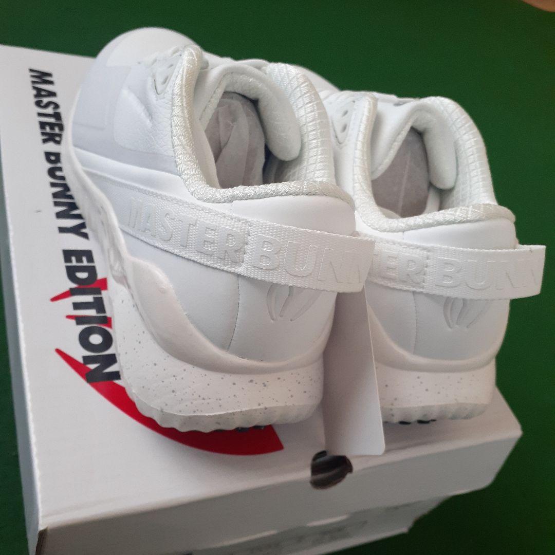 【新品・未使用】MASTER BUNNY ゴルフシューズ 22.5cm ホワイト