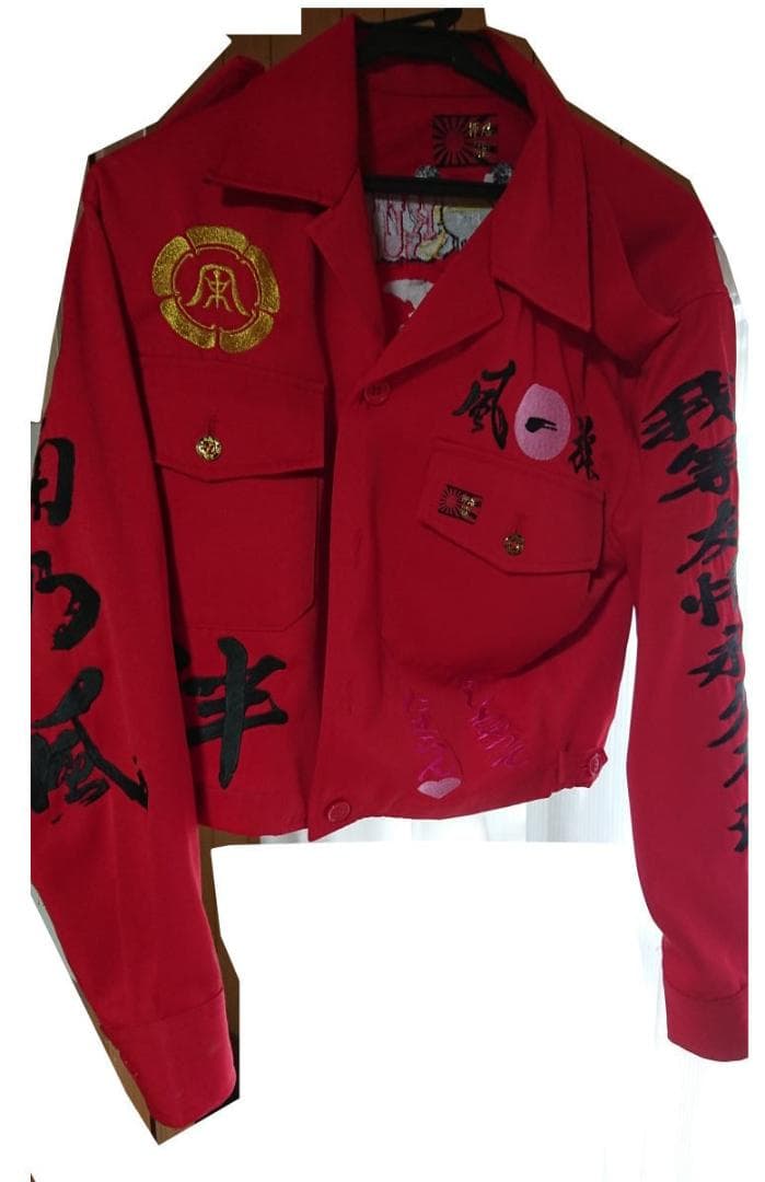 湘南乃風　特攻服　上下セット　刺繍　寅一ニッカ