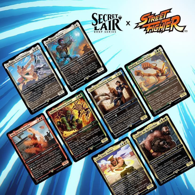 MTG/SLD/Street Fighter/Foil/1個④