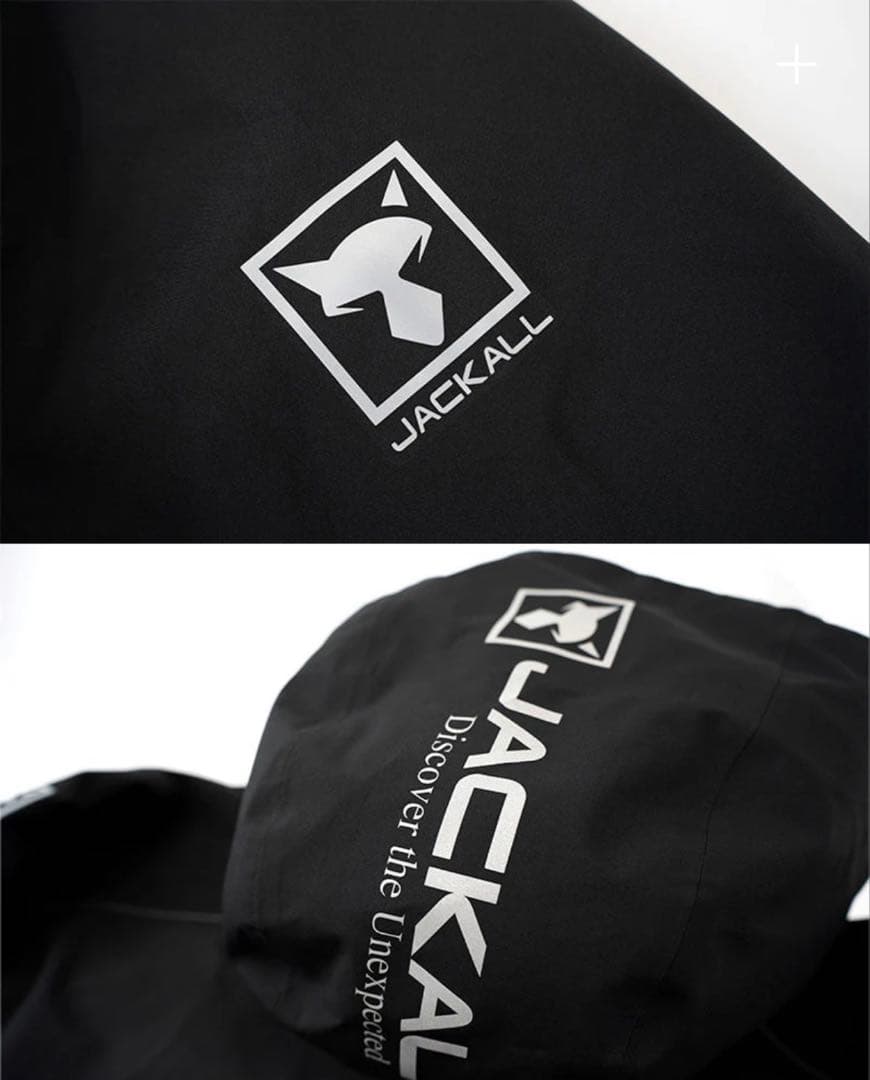 JACKAL 撥水性 ブラック ADL リフレクションジャケット　WEB限定