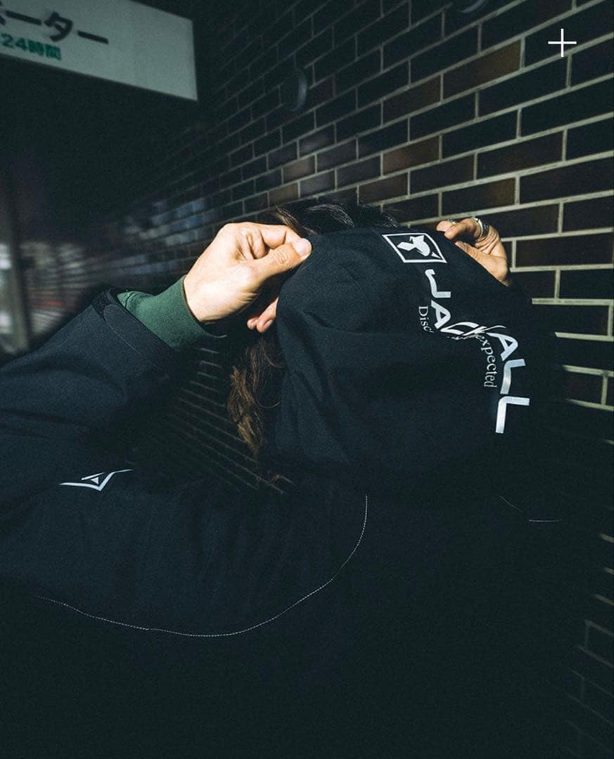 JACKAL 撥水性 ブラック ADL リフレクションジャケット　WEB限定