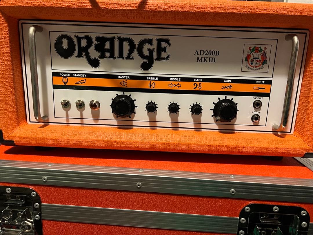 ORANGE AD200B MKIII ベースアンプ　ケース付き